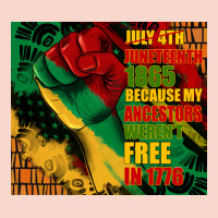 Juneteenth 1865 Because My Ancestors Werent Free In 1776 Tumbler Urban Hoodie | Teevron