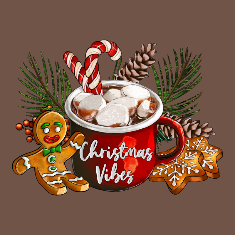 Christmas Vibes Hot Cocoa Premium Sweatshirt by LillyAllenDesigns | Teevron