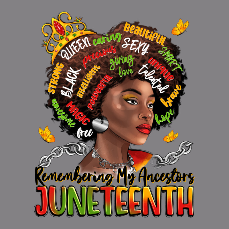 Remembering My Ancestors Juneteenth Heavyweight Hoodie by LillyAllenDesigns | Teevron
