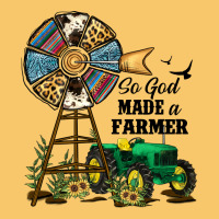 So God Made A Farmer Vintage Hoodie | Teevron
