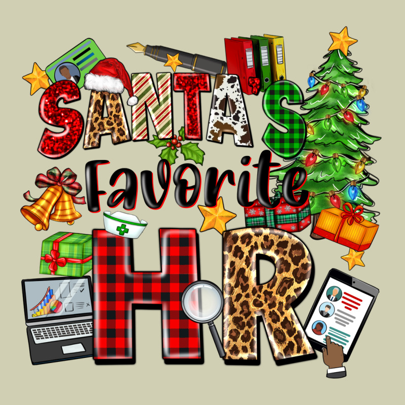 Santa's Favorite Hr Heavy Core Tee by Zillion Design Studio | Teevron