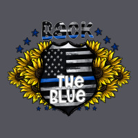 Back The Blue Vintage Hoodie | Teevron