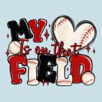 My Heart Is On That Field Baseball Ladies Tee | Teevron
