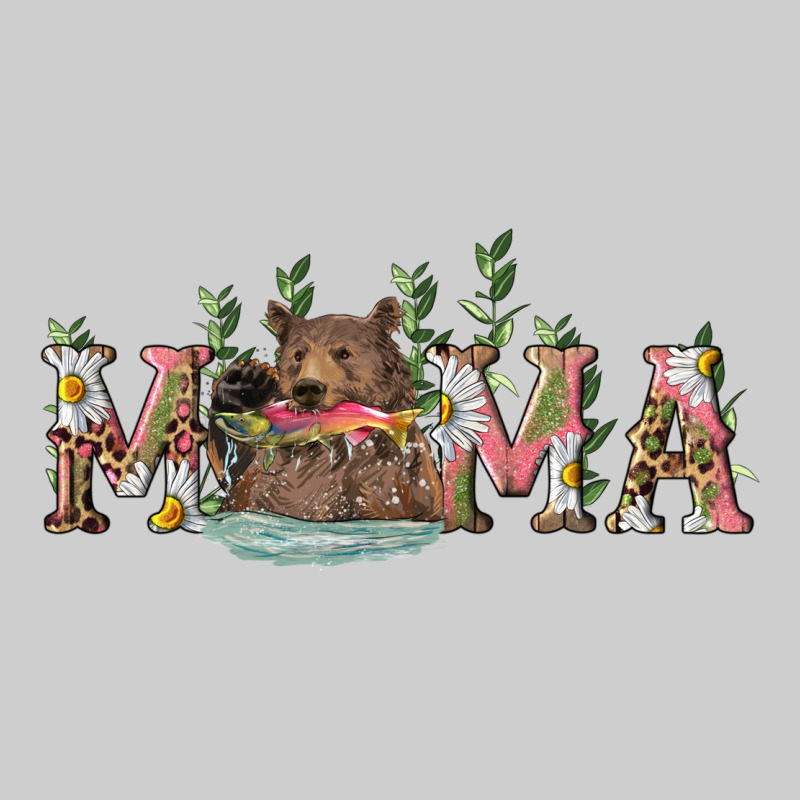 Mama With Bear And Daisy Premium Tee by RanaPortraitStore | Teevron