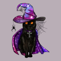 Black Witch Cat Vintage Tee | Teevron