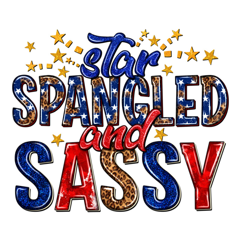 Star Spangled And Sassy Billie Wilder Premium Tee by texasbilliewilder | Teevron