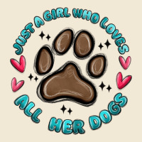 Just A Girl Who Loves All Her Dogs Ladies Tee | Teevron