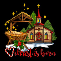The Church  Chrıst Is Born Urban Heavy Tee | Teevron