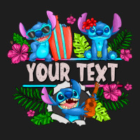 Your Text Stich Classic Tee | Teevron