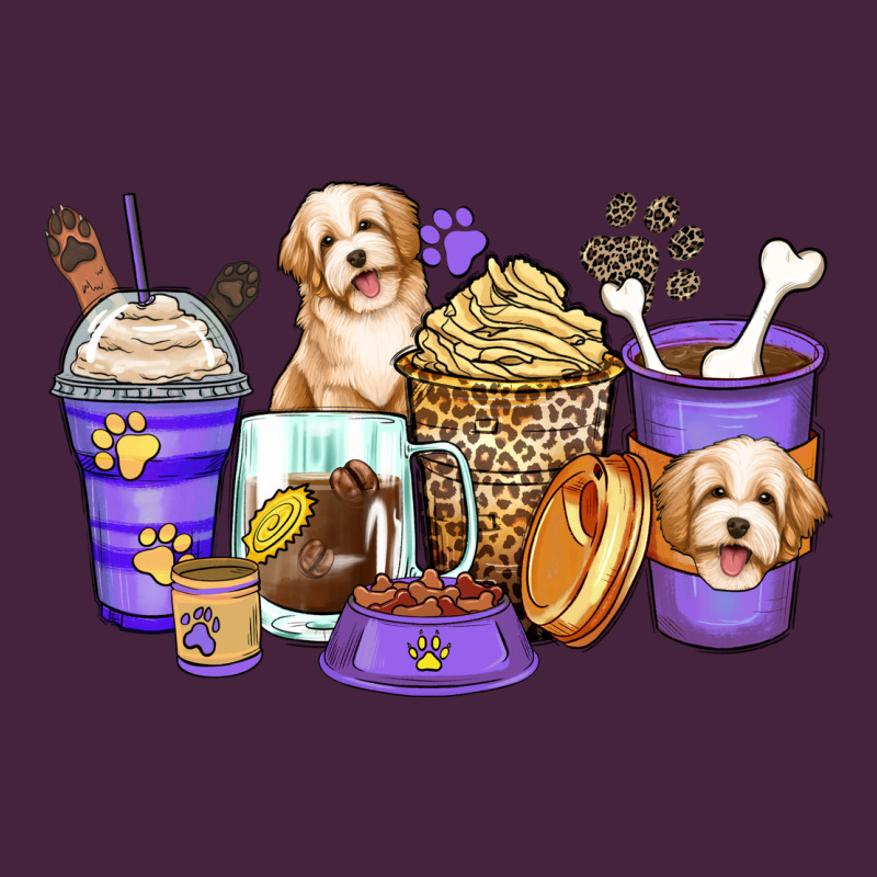 Havanese Terrier Coffee Cups Premium Tee by Zillion Design Studio | Teevron