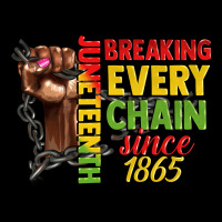 Juneteenth Breaking Every Chain Since 1865 Woman F Urban Hoodie | Teevron