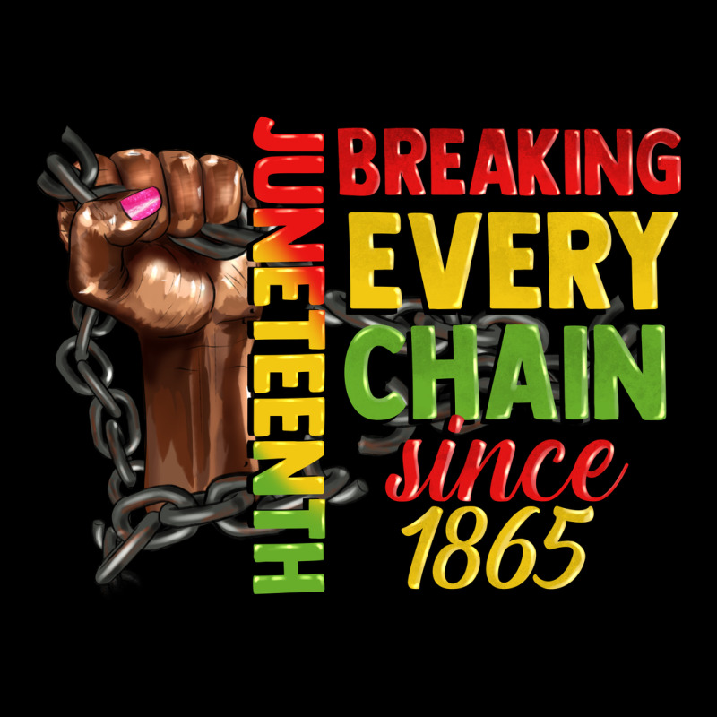 Juneteenth Breaking Every Chain Since 1865 Woman F Urban Hoodie by CowGirlArtShop | Teevron