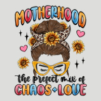 Motherhood The Perfect Mix Of Chaos And Love Zipper Hoodie | Teevron