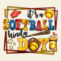 Its A Softball Kinda Day Vintage Tee | Teevron