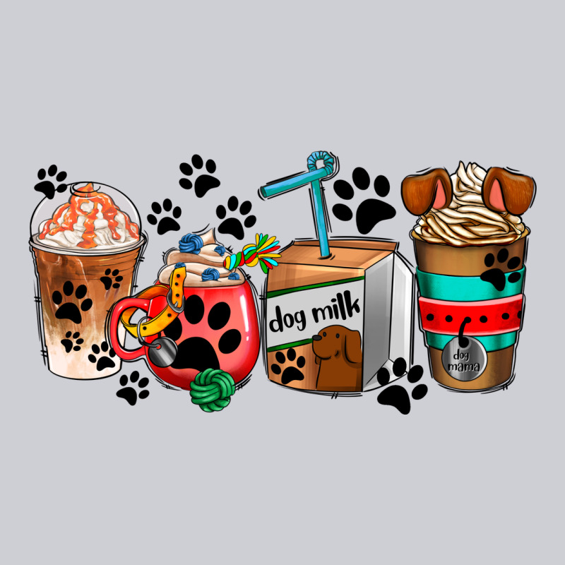 Dogs Coffee Cups Heavyweight Sweatshirt by AdoDesignShop | Teevron