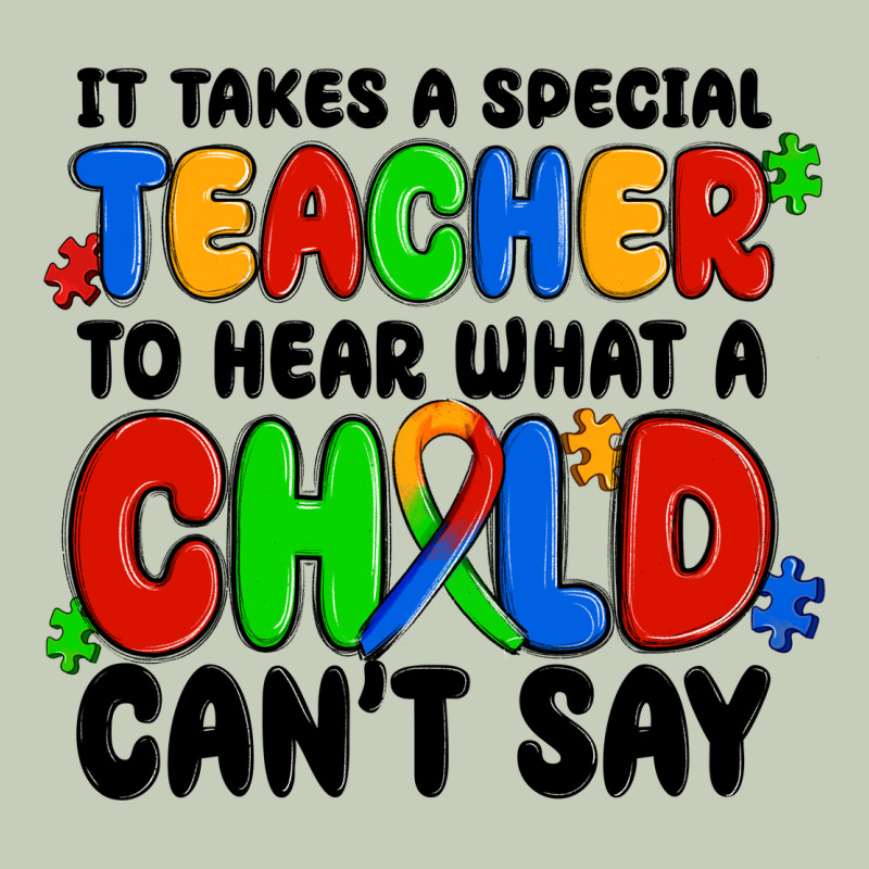It Takes A Special Teacher To Hear What A Child Ca Ladies Tee by MaliasSmallBusiness | Teevron