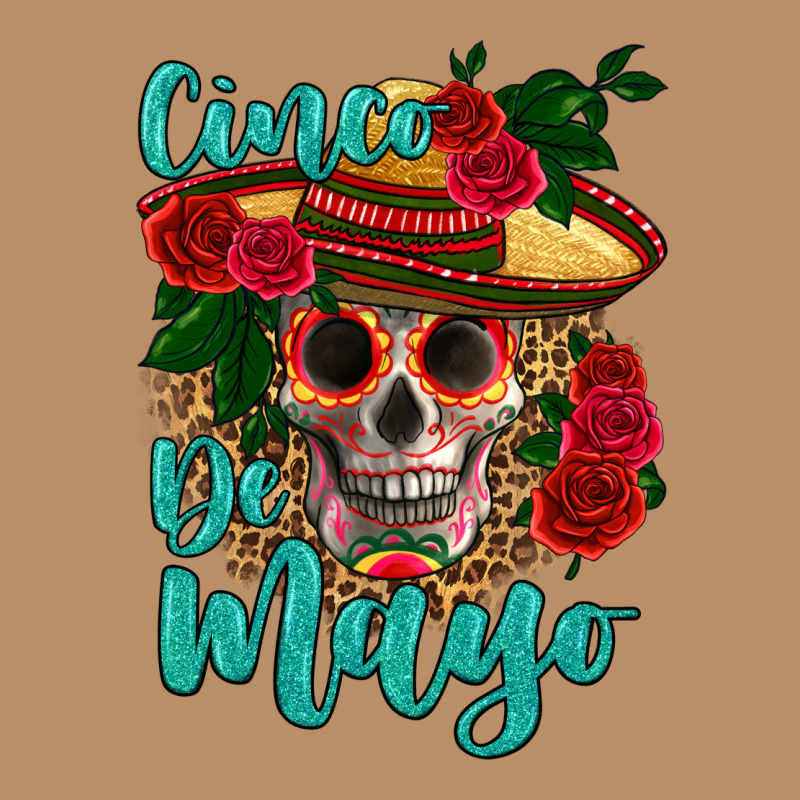 Cinco De Mayo Skull Vintage Hoodie by HRA Design Shop | Teevron