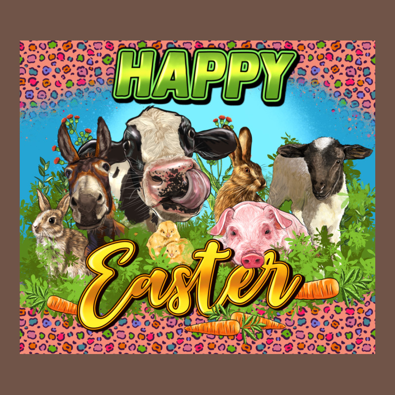 Happy Easter Farm Animals 20oz Skinny Premium Sweatshirt by LillyAllenDesigns | Teevron