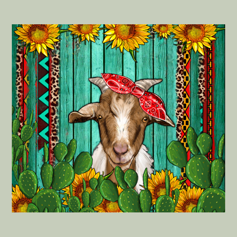 Goat With Sunflower And Cactus Classic Tee by Artiststas | Teevron