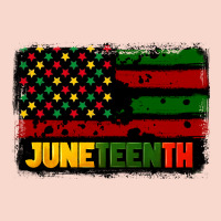 Juneteenth American Flag Urban Hoodie | Teevron