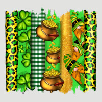 St Patricks Gnomes And Cloves With Leopard  Brushstrokes Classic Tee | Teevron