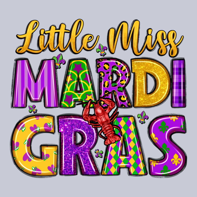 Little Miss Mardi Gras Heavyweight Hoodie by LillyAllenDesigns | Teevron