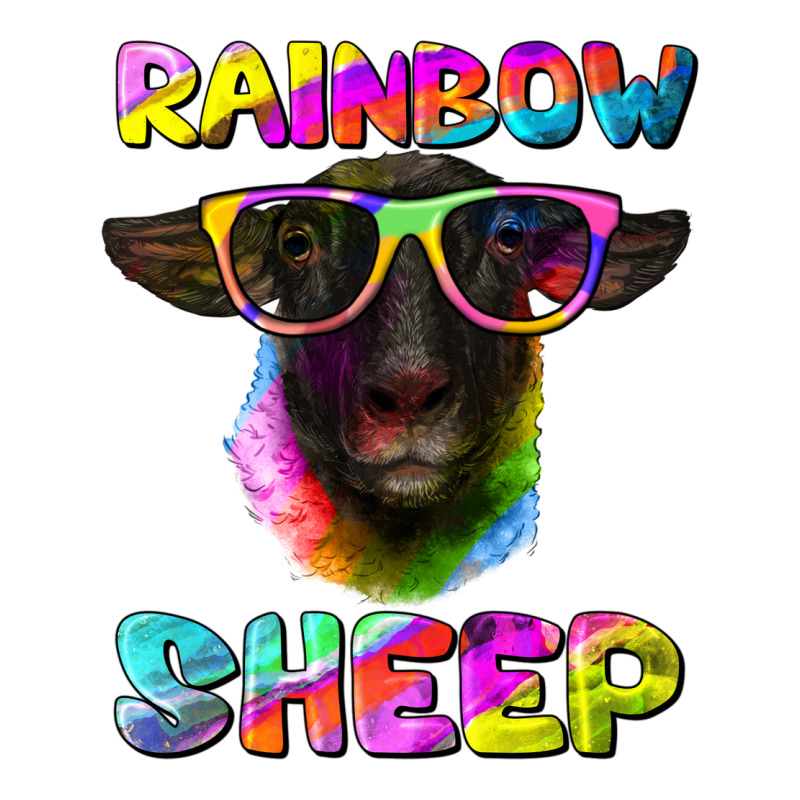 Rainbow Sheep Suffolk Sheep Premium Tee by RanaPortraitStore | Teevron