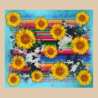 Serape Cowhide Sunflower Classic Tee | Teevron