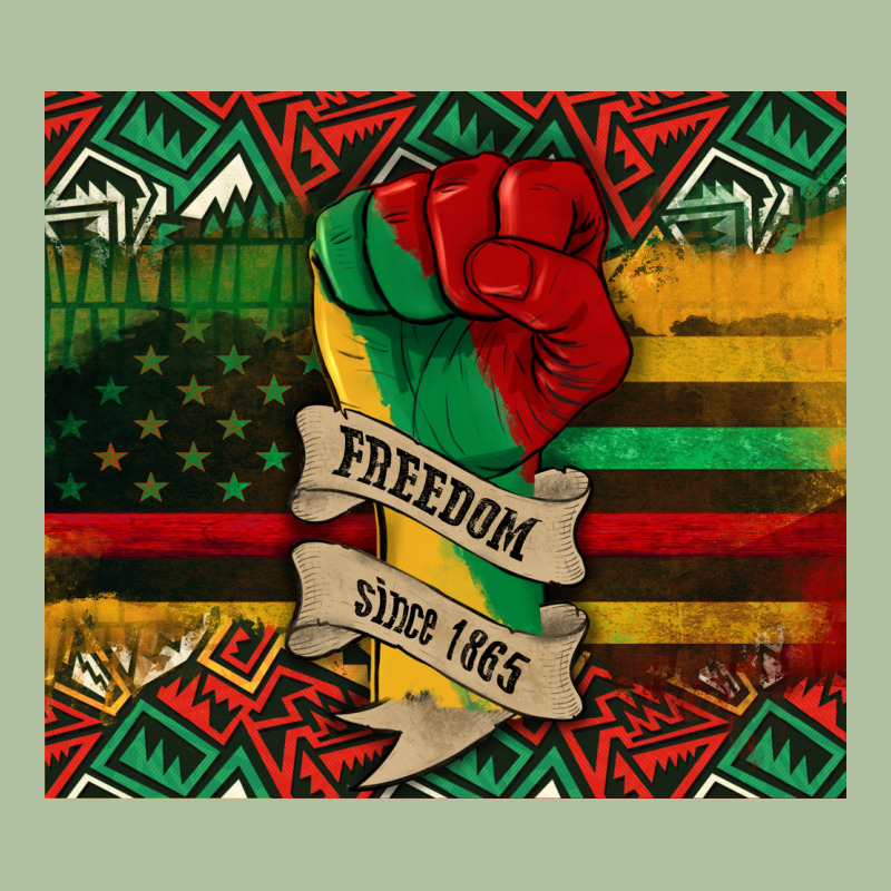 Juneteenth Freedom Since 1865 Urban Hoodie by CowGirlArtShop | Teevron
