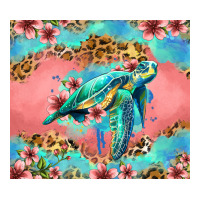 floral turtle | Teevron