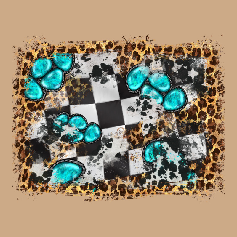 Race Leopard And Gemstone Background Vintage Hoodie by HRA Design Shop | Teevron