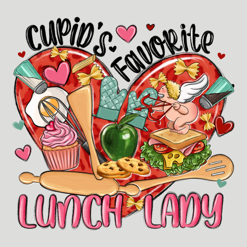 Cupids Favorite Lunch Lady Zipper Hoodie by MaliasSmallBusiness | Teevron