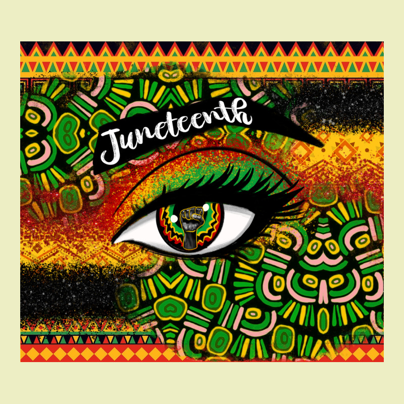 Juneteenth Eyelash Urban Hoodie by CowGirlArtShop | Teevron