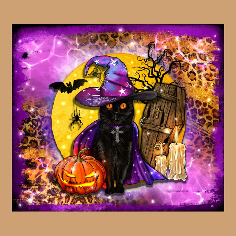 Witchy Cat Tumbler Vintage Tee by BundleAndBundleShop | Teevron