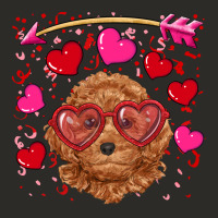 Valentine's Day Toy Poodle Heavy Core Tee | Teevron