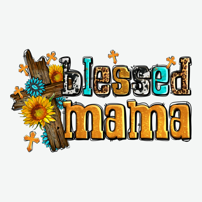 Blessed Mama Urban Heavy Tee by AdoDesignShop | Teevron
