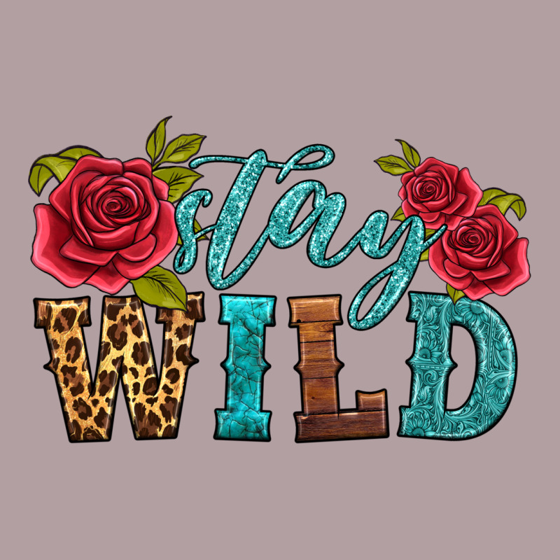 Stay Wild Vintage Hoodie by HRA Design Shop | Teevron