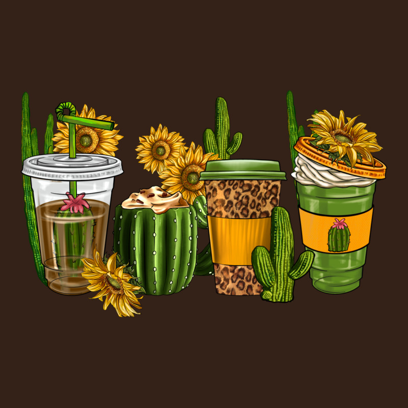 Cactus Coffee Cups Heavy Core Tee by texasbilliewilder | Teevron