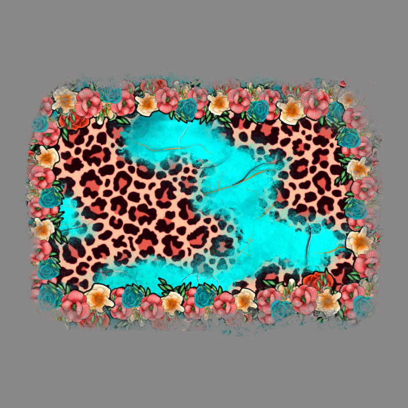 Easter Leopard Turquoise Background Vintage Tee by JahusDesignShop | Teevron