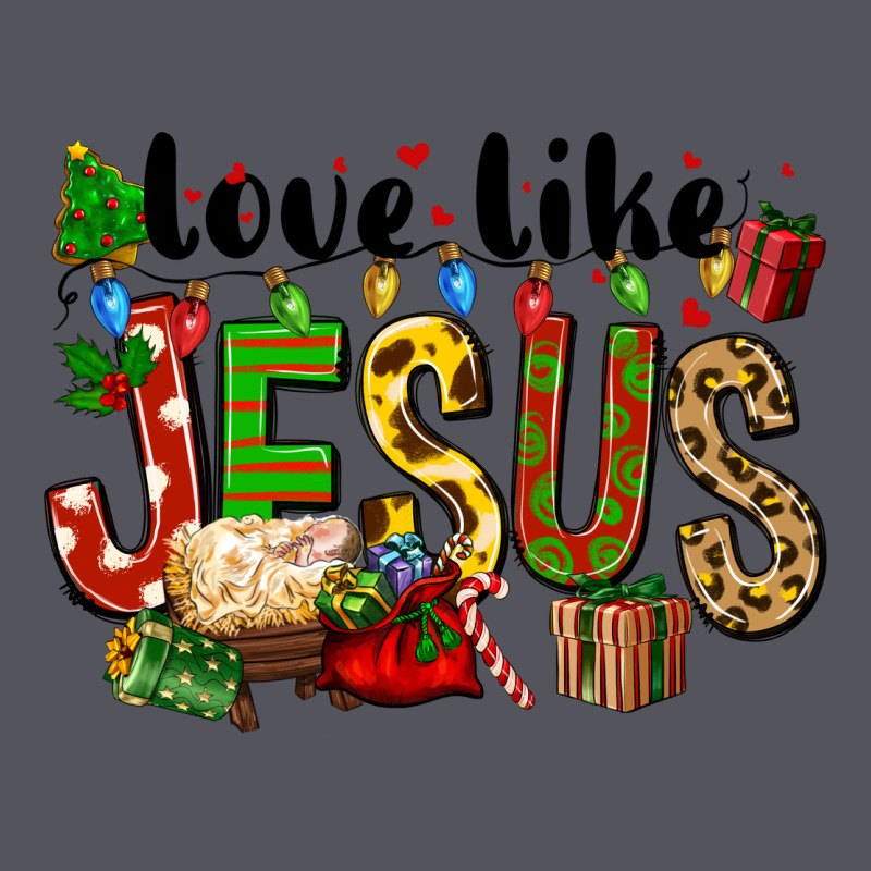 Christmas Love Like Jesus Vintage Hoodie by FaDigitalArtStudio | Teevron