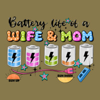 Battery Life Of A Wife & Mom Premium Hoodie | Teevron