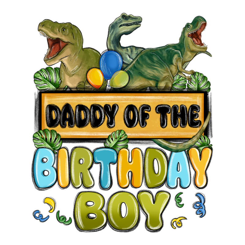Daddy Of The Birthday Boy Ladies Tee by MaliasSmallBusiness | Teevron