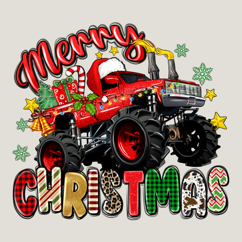 Merry Christmas Truck Heavy Core Tee by Zillion Design Studio | Teevron