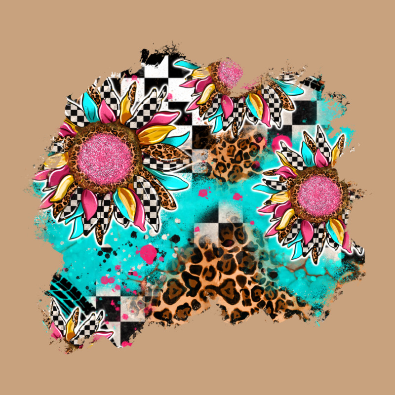 Race Sunflower Patches Vintage Tee by AdoDesignShop | Teevron