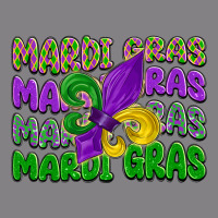 Mardi Gras With Fleur De Lis Heavyweight Hoodie | Teevron