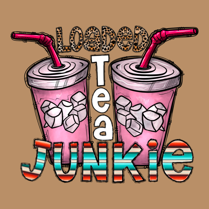 Loaded Tea Junkie Vintage Hoodie by CowhideDigitalArt | Teevron