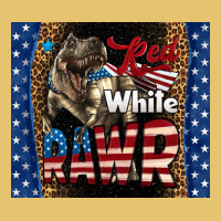 Western Red White Rawr Dinosaur Premium Sweatshirt | Teevron
