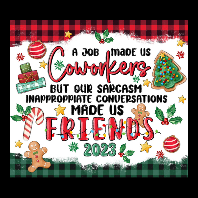 Christmas Coworkers Ladies Tee by MaliasSmallBusiness | Teevron
