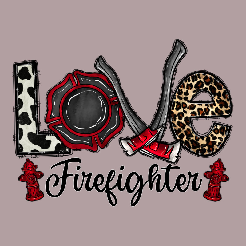 Love Firefighter Vintage Hoodie by CowhideDigitalArt | Teevron