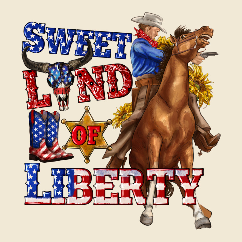 Western Sweet Land Of Liberty 4th July Billie Wilder Premium Tee by texasbilliewilder | Teevron
